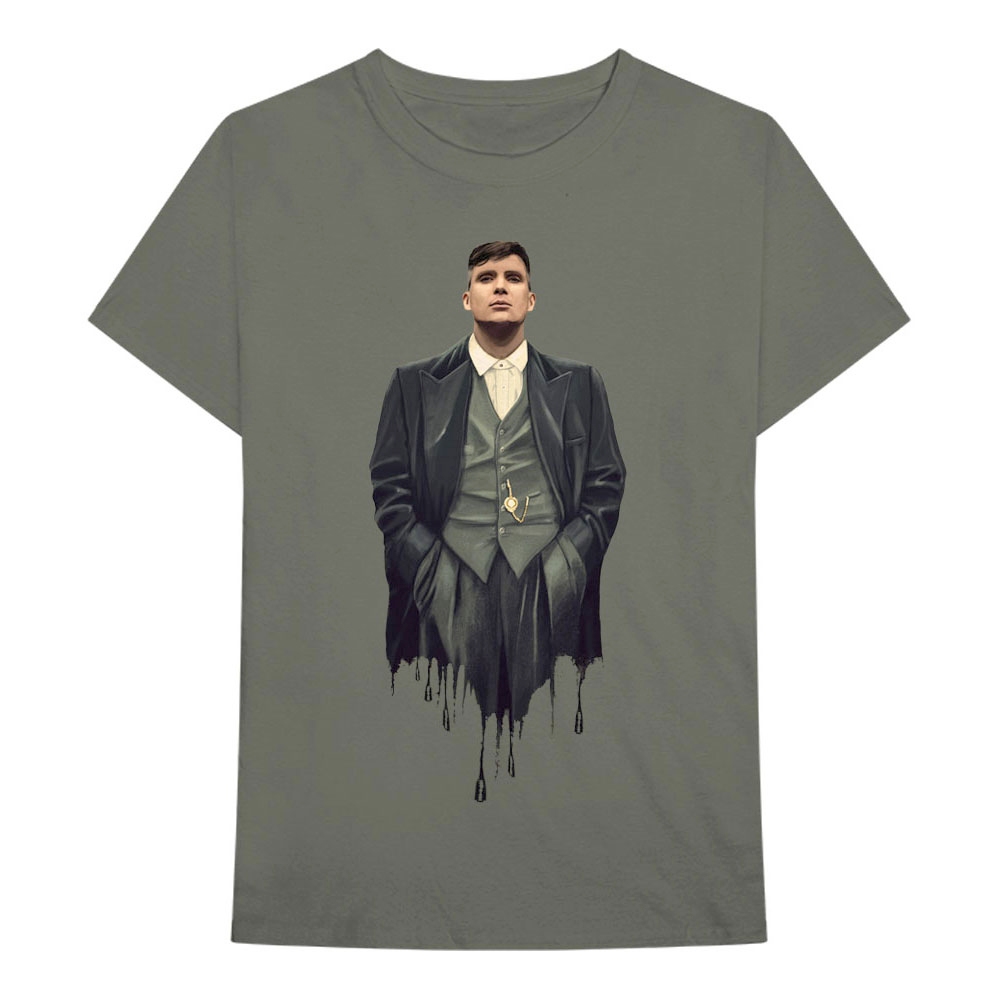 Peaky Blinders - Dripping Tommy Tshirt Homme - Vert